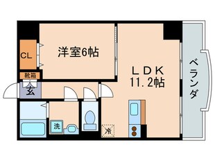 ミモザ千の物件間取画像